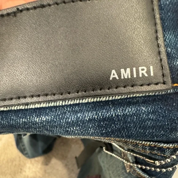 Amiri Denim Blue Jeans - Picture 5 of 6